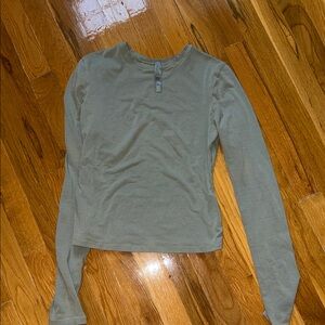 Skims long sleeve Sage Green